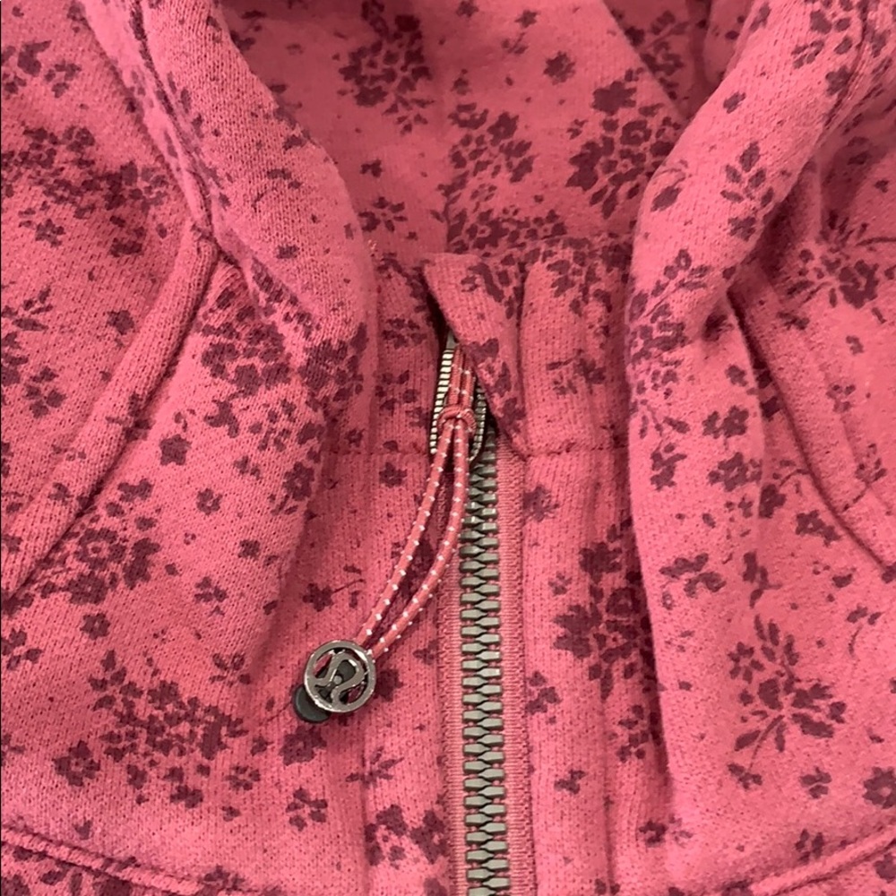 Lululemon Scuba Hoodie - Pixie Floral So Merlot - Picture 4 of 7